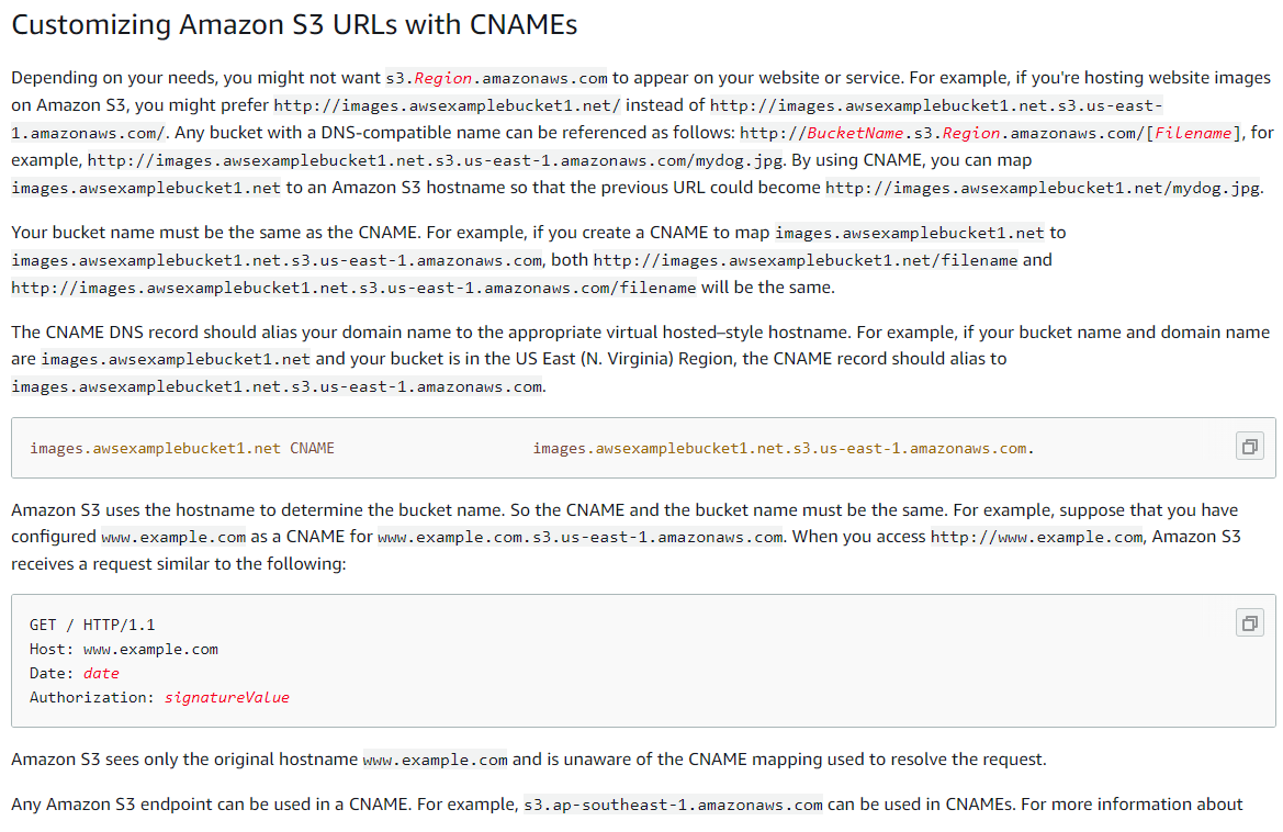 1638252820858.png 如何使用CNAME自定义亚马逊Amazon S3访问域名